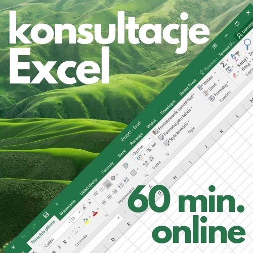 Konsultacje Microsoft Excel (60 min. online)