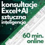 Konsultacje online Microsoft Excel + sztuczna inteligencja AI
