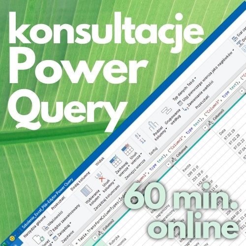 Konsultacje online Microsoft Power Query (60 min.)